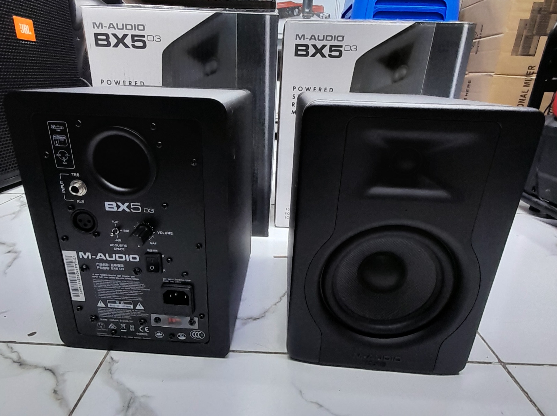 M-Audio BX5 D3 5-Inch Active Studio Monitors (Pair) 