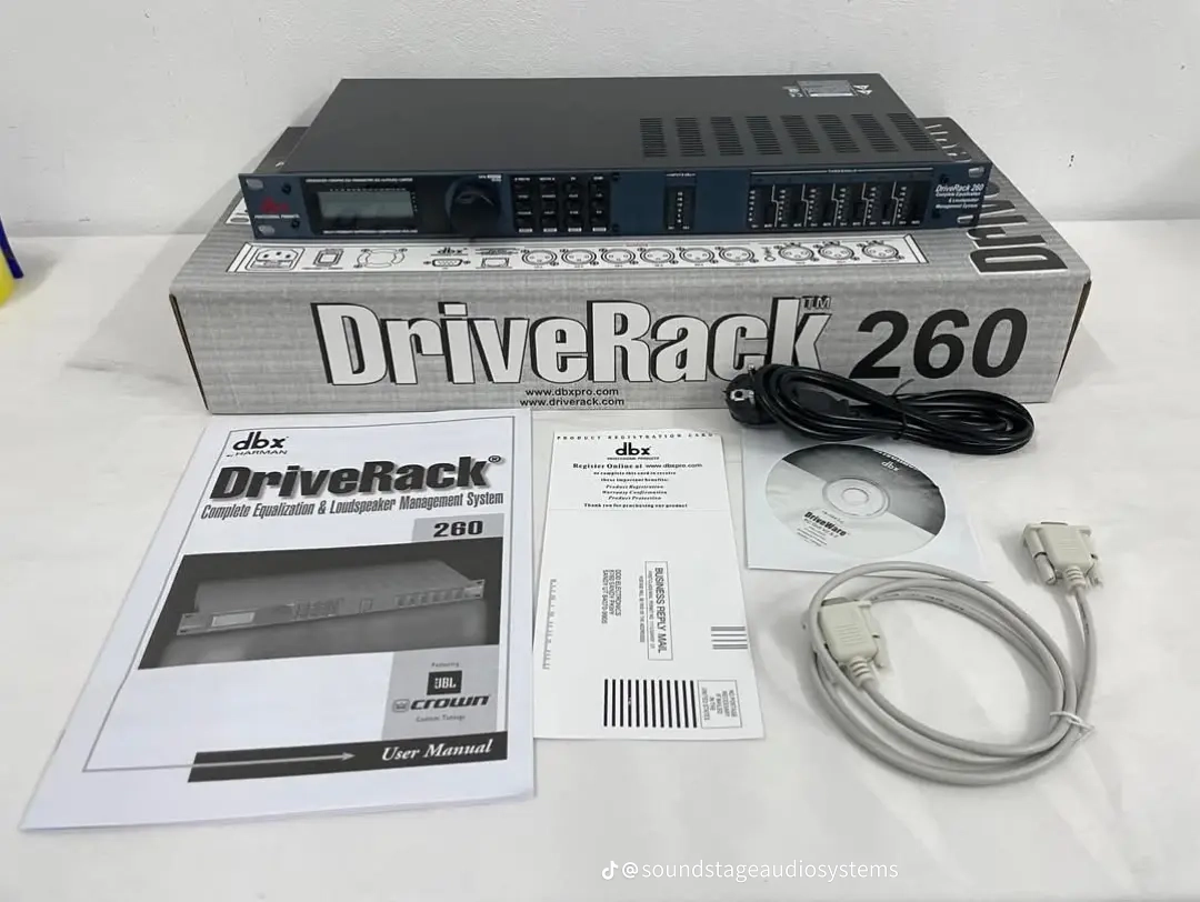 dbx DriveRack 260 Complete Loudspeaker Management System