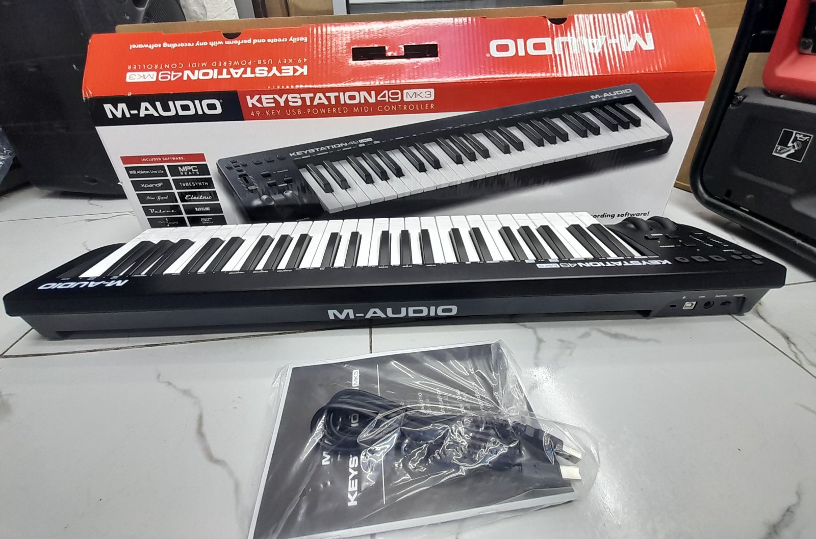 M-Audio Keystation 49 MK3 USB-Powered MIDI Keyboard