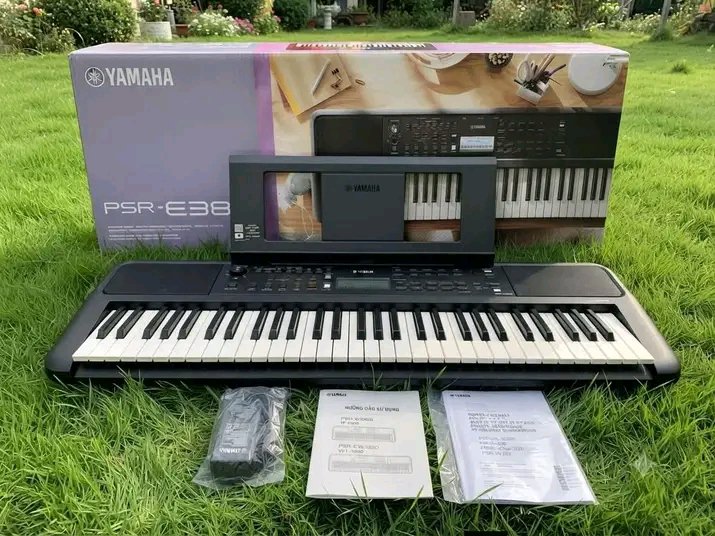 Proffesional Yamaha PSR-E383 61-Key Touch-Sensitive Portable Keyboard