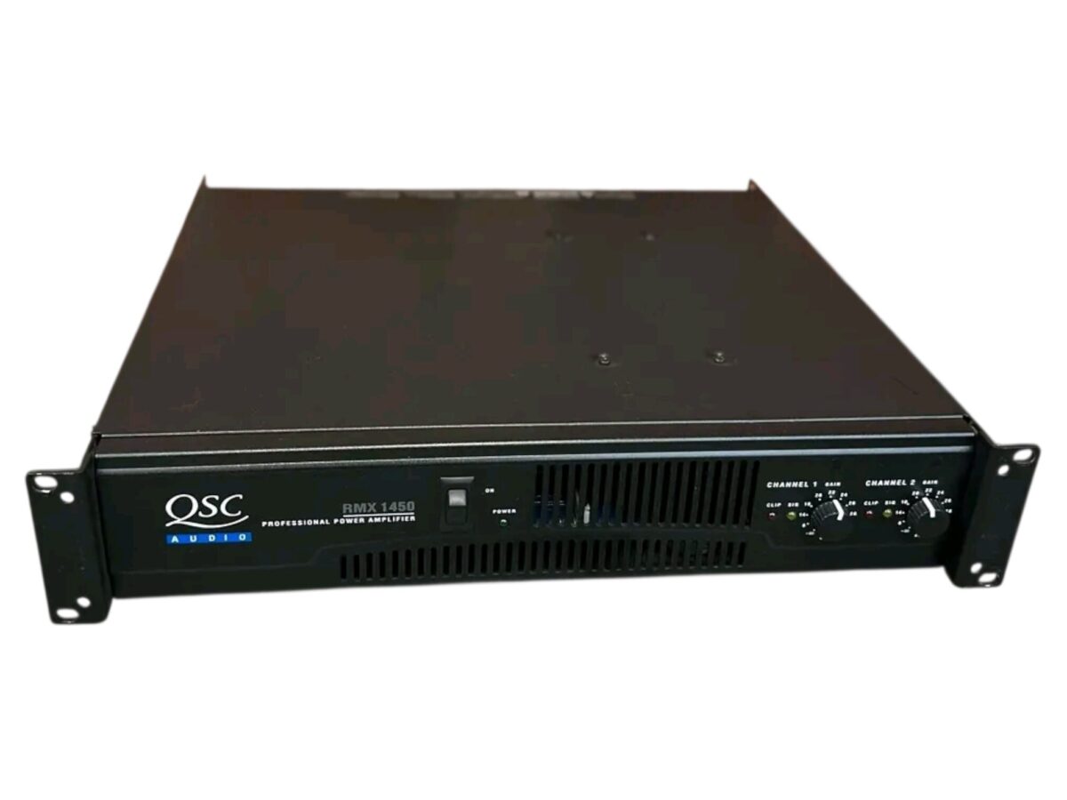 QSC RMX Series QSC 1450 Power Amplifier