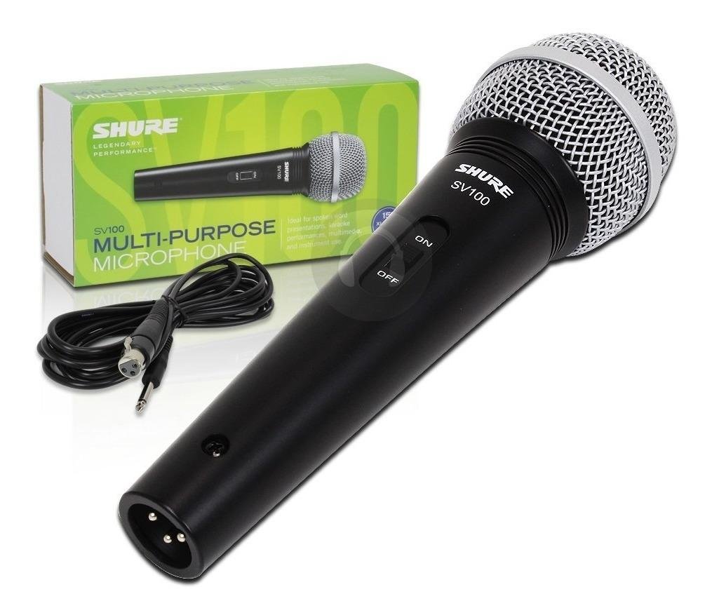 Shure SV100 Dynamic Microphone | Affordable Handheld Vocal Mic